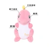 Kanglewu cartoon animal dinosaur throw pillow plush toys, elastic super soft PP cotton custom-made details Picture